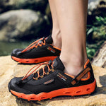 Breathable Hiking Shoes Breathable outdoor hiking shoes Inyourhand Orange 39 