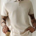 Everyday Comfort Polo in Apricot Men Polo Shirts DAPPER & CO.   