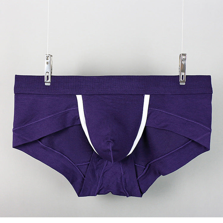 Mens Fashion Underwear Mens Fashion Underwear In Your Hand Store Purple 2XL 