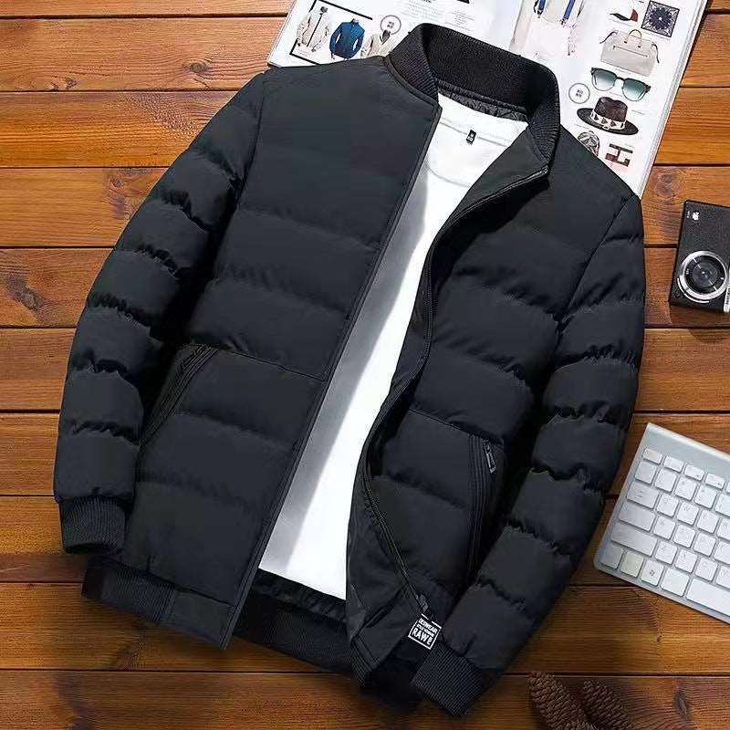 Thickened Padded Jacket Thickened Padded Jacket Inyourhand Black 3XL 