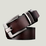 New Leather Cowhide Belt New Leather Cowhide Belt In Your Hand Store coffee 120cm 