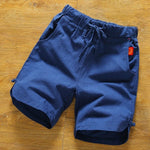 Men's Comfortable Cotton Linen Short Men's Comfortable Cotton Linen Short In Your Hand Store Blue M 