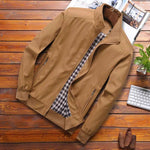 Trendy Spring/Autumn Bomber Jacket Trendy Spring/Autumn Bomber Jacket Inyourhand Khaki M 