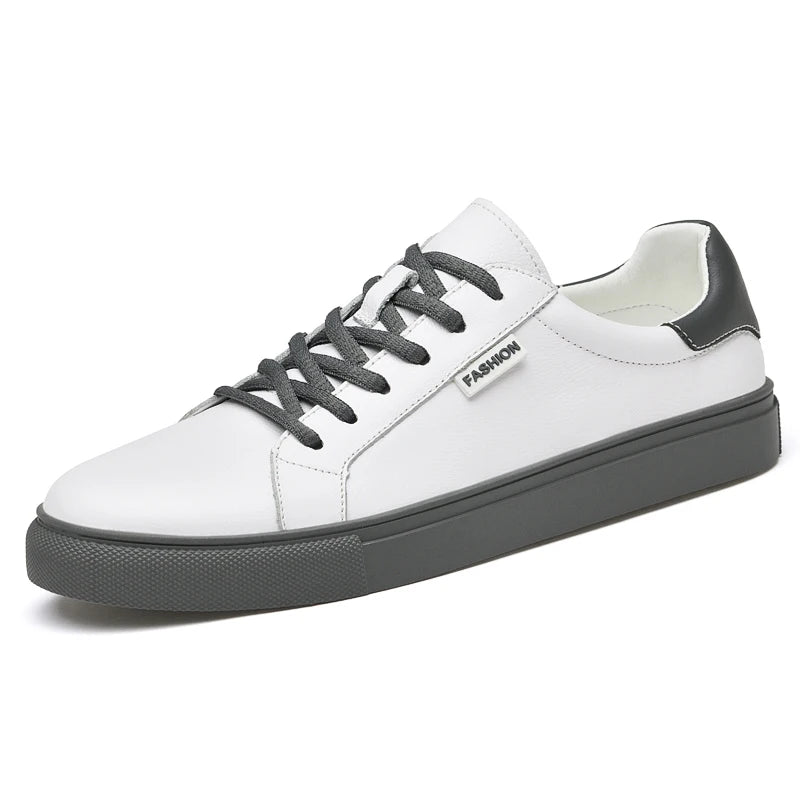 Sneaker Genuine Leather Sneaker Genuine Leather In Your Hand Store White Gray 42 