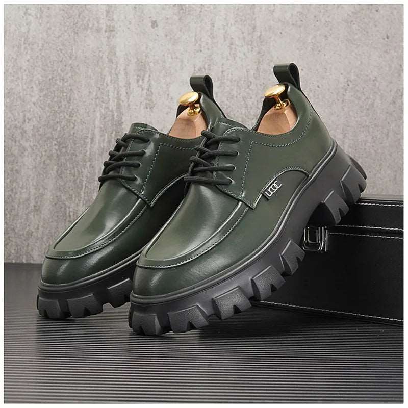 Casual Leather FLATS Sneaker Casual Leather FLATS Sneaker In Your Hand Store   