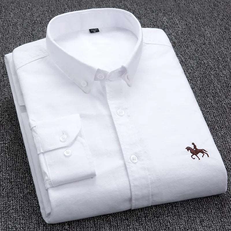 Classic Equestrian Oxford Shirt Classic Equestrian Oxford Shirt Inyourhand   