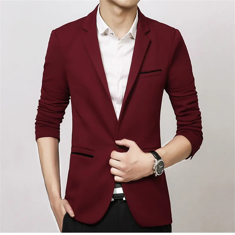 Luxury Slim Fit Blazer Luxury Slim Fit Blazer Inyourhand   