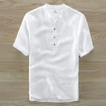 Short Sleeve Linen Shirt Short Sleeve Linen Shirt In Your Hand Store   