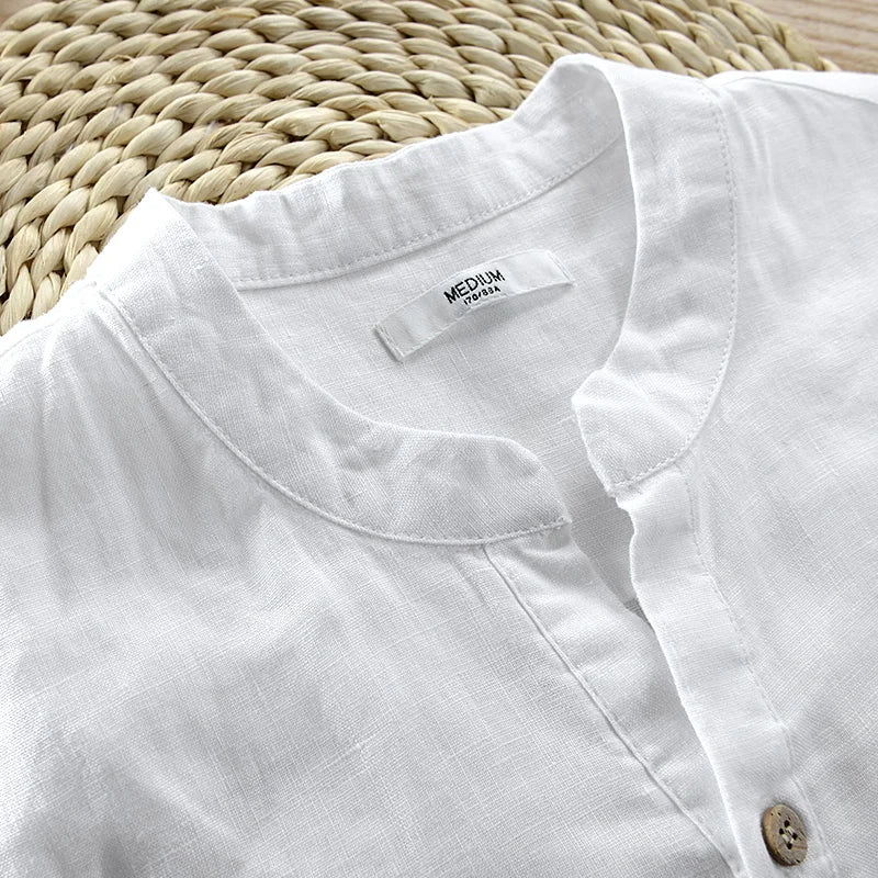 Short Sleeve Linen Shirt Short Sleeve Linen Shirt In Your Hand Store   