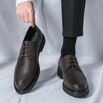 Luxury Lace-up Formal Leather Oxford Shoes Luxury Lace-up Formal Leather Oxford Shoes In Your Hand Store   