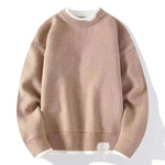 Fashion Knitted  Sweaters Fashion Knitted Sweaters In Your Hand Store Khaki XL 