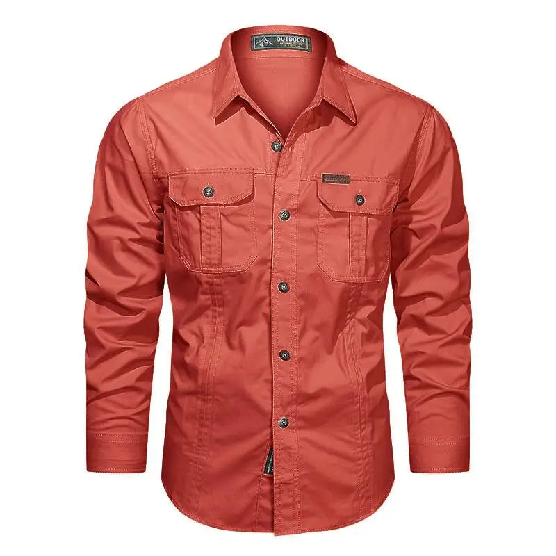 Downtown Cargo Chic Shirt Downtown Cargo Chic Shirt Inyourhand red M 