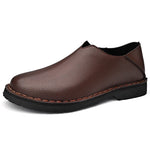 Genuine Leather Loafers Genuine Leather Loafers In Your Hand Store Brown 39 