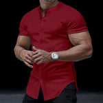 Men Short Sleeve Men Short Sleeve Inyourhand red S 