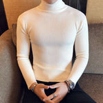 Winter Warmth Turtleneck Sweater Winter Warmth Turtleneck Sweater Inyourhand 03 White 3XL(70-95Kg) 