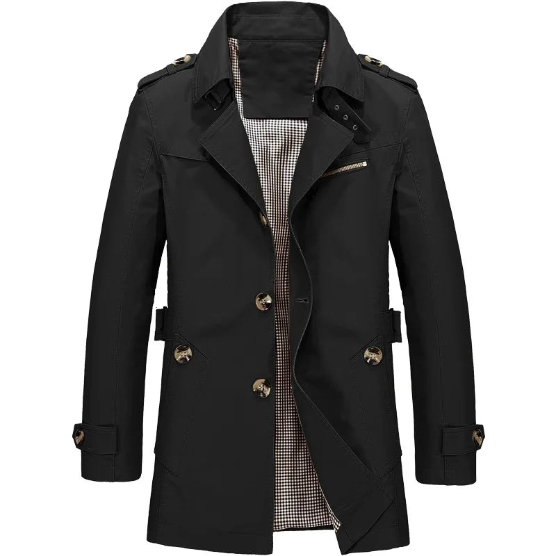 Fashionable Cotton Suit Coat Fashionable Cotton Suit Coat Inyourhand Black M 