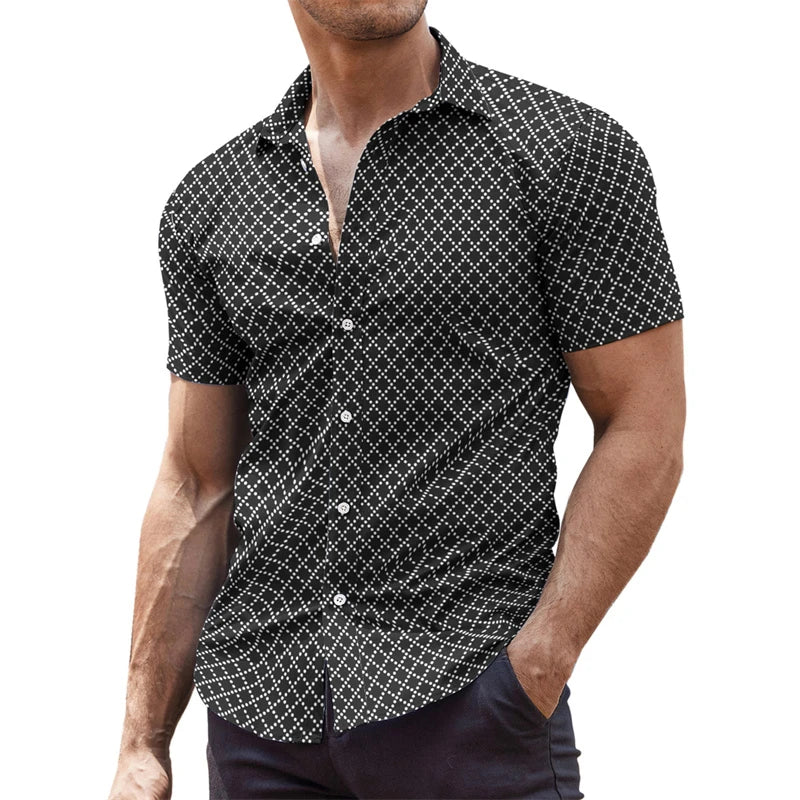 Men's summer short-sleeved Men's summer short-sleeved In Your Hand Store DL0132 XS 