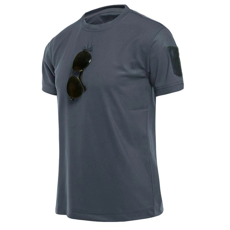 Streetwise Tactical Polo Blouse Streetwise Tactical Polo Blouse Inyourhand O-Neck Gray S 