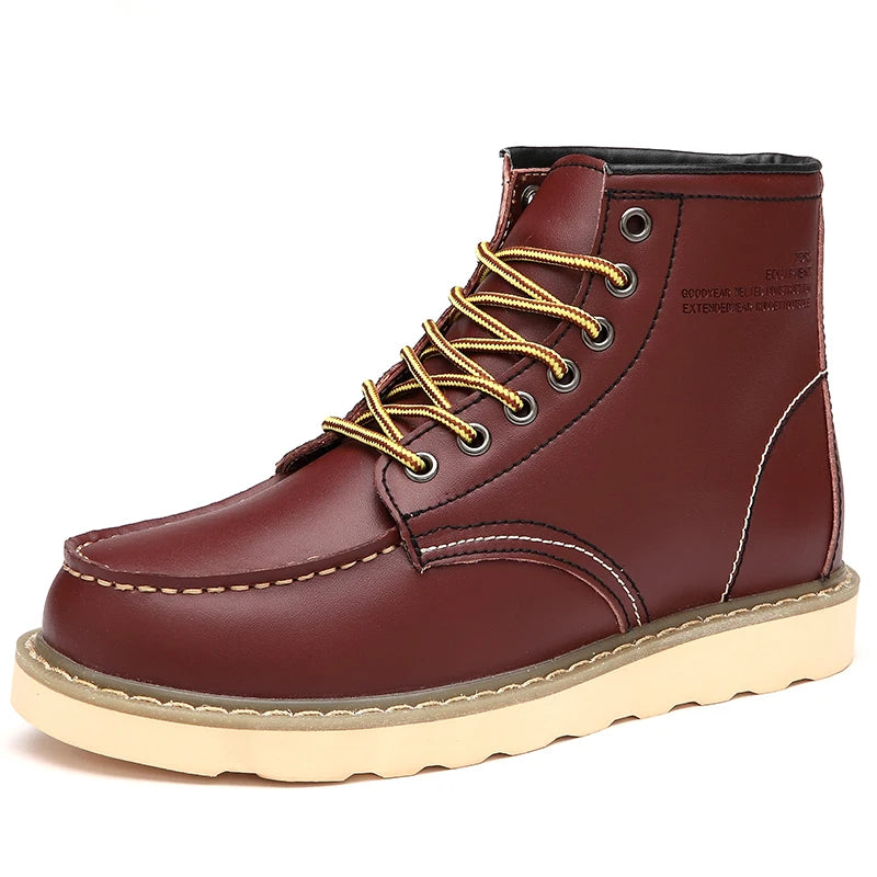 Men's Boots Genuine Leather Men's Boots Genuine Leather In Your Hand Store   