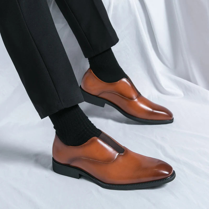 Fashion Leather Loafers  In Your Hand Store   