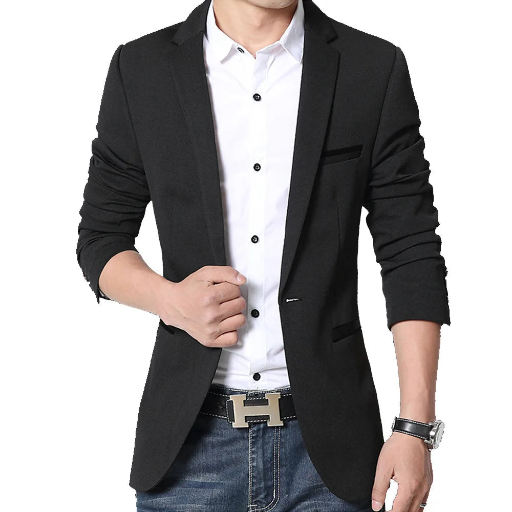 Classic Stripe Elegance Blazer Classic Stripe Elegance Blazer Inyourhand Black M (47-54KG) 