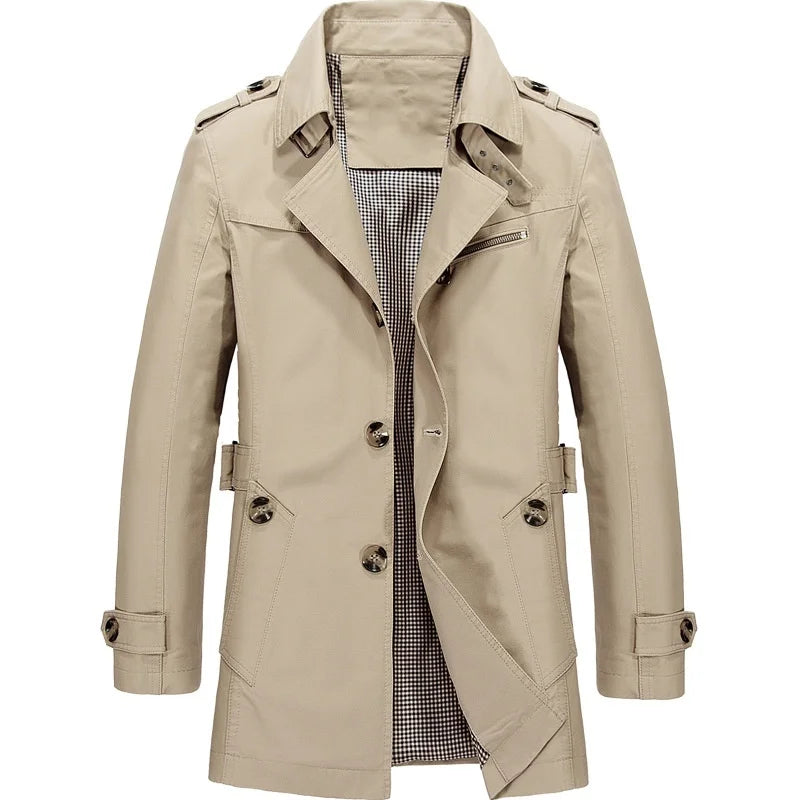 Fashionable Cotton Suit Coat Fashionable Cotton Suit Coat Inyourhand Khaki M 