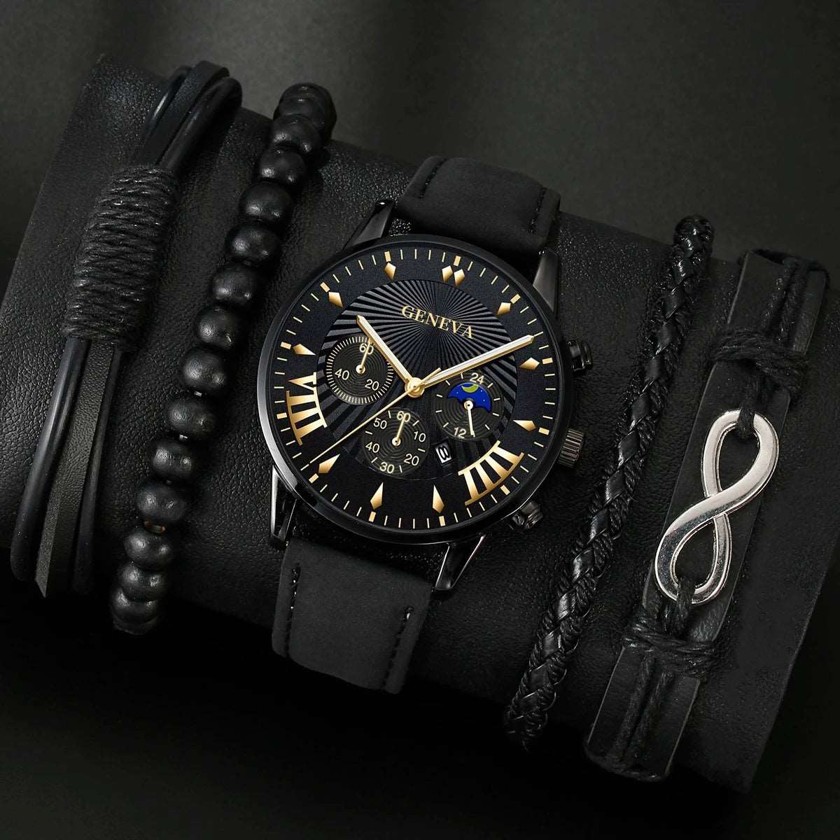 Versatile Executive Watch Set Versatile Executive Watch Set Inyourhand Black  