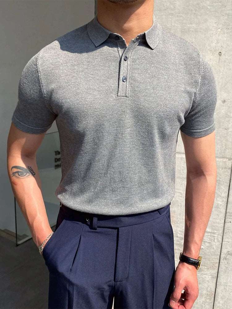 Polo Shirts Short Sleeve Polo Shirts Short Sleeve Inyourhand 05 Grey XXL 