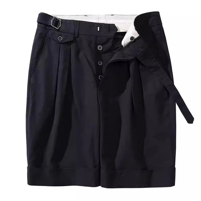 Mens Cotton Linen Casual Shorts Mens Cotton Linen Casual Shorts In Your Hand Store black 4XL 