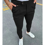 Men's Casual Skinny Pants Men's Casual Skinny Pants Inyourhand Black M 