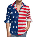 USA Stars Flag Stripes Long Sleeve USA Stars Flag Stripes Long Sleeve Inyourhand   