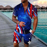 Stars & Stripes Men's Tracksuit Set Stars & Stripes Men's Tracksuit Set Inyourhand   