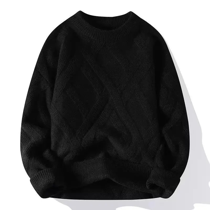 Warm Long Sleeve Sweater Warm Long Sleeve Sweater In Your Hand Store Black XS 