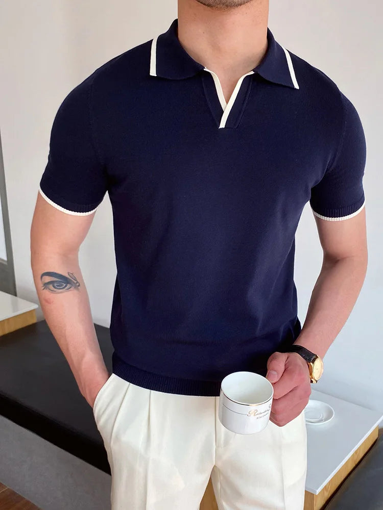 Polo Shirts Short Sleeve Polo Shirts Short Sleeve Inyourhand 01 Dark Blue XXL 