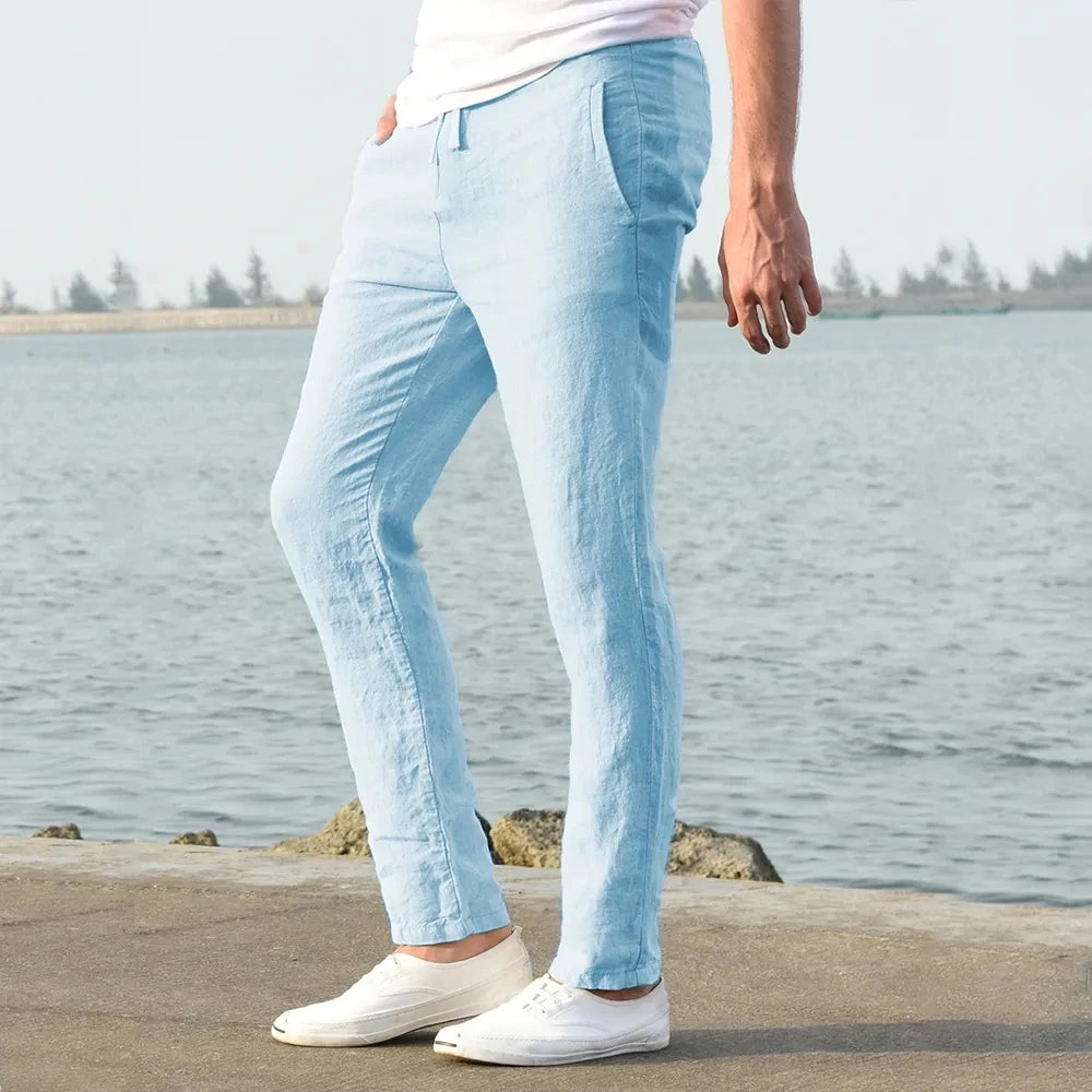 Men's Cotton Linen Pants Men's Cotton Linen Pants In Your Hand Store   