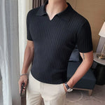 Casual Polo Shirt Casual Polo Shirt Inyourhand Black M (40-50KG) 