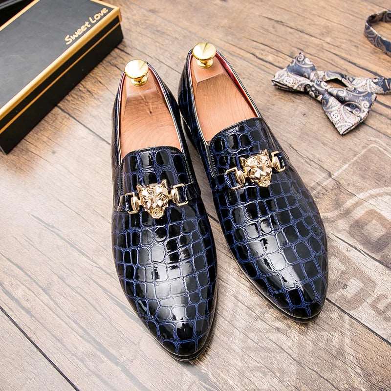 Classic Pointed-Toe Leather Loafers Classic Pointed-Toe Leather Loafers Inyourhand   