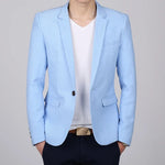 Trendy Jacket Single-Piece Trendy Jacket Single-Piece Inyourhand Pure Color Blue L 