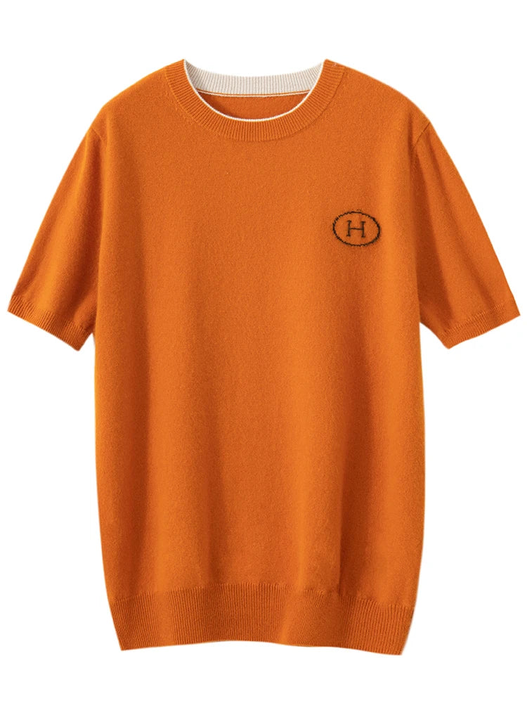 Short Sleeve T-shirt Short Sleeve T-shirt In Your Hand Store Orange L 