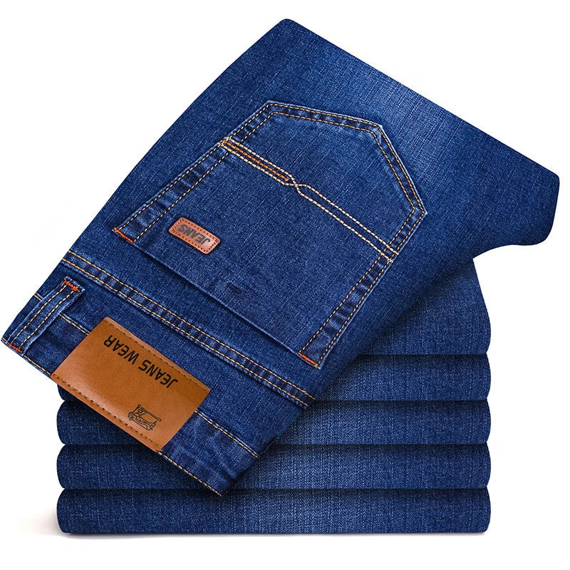 Men's Fitted Stretch Jeans Men's Fitted Stretch Jeans In Your Hand Store Blue 30 