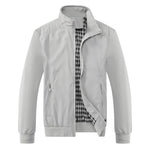 Trendy Spring/Autumn Bomber Jacket Trendy Spring/Autumn Bomber Jacket Inyourhand Gray M 