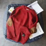 Patchwork Sweater Patchwork Sweater In Your Hand Store Red M 45-52kg 