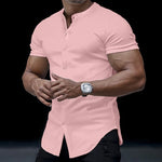 Men Short Sleeve Men Short Sleeve Inyourhand pink XXXL 