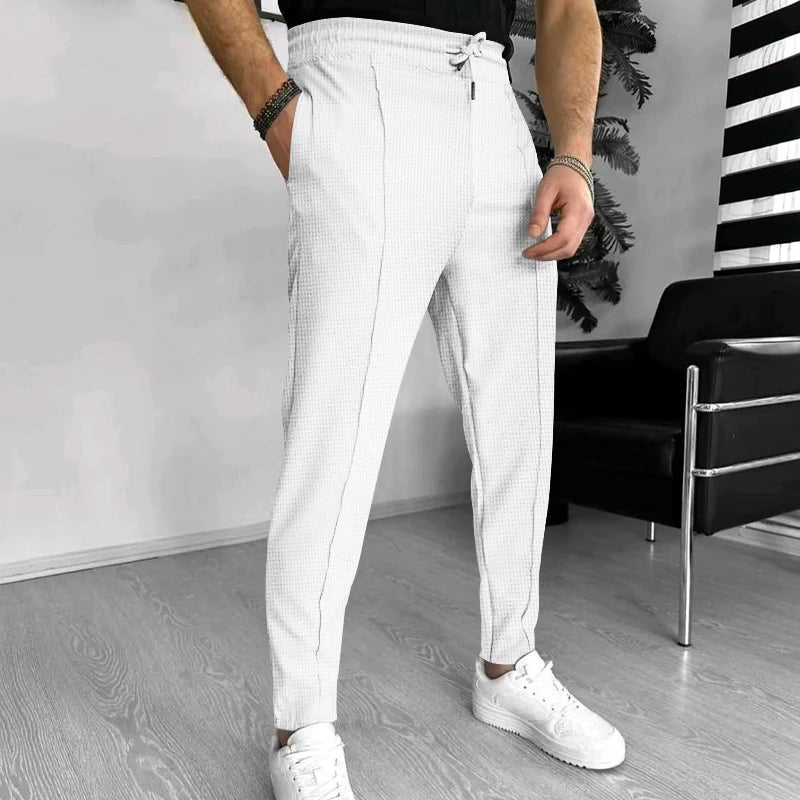 Drawstring Casual Pants Drawstring Casual Pants for In Your Hand Store White XXXL 