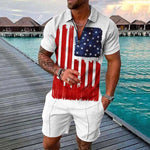 Stars & Stripes Men's Tracksuit Set Stars & Stripes Men's Tracksuit Set Inyourhand   