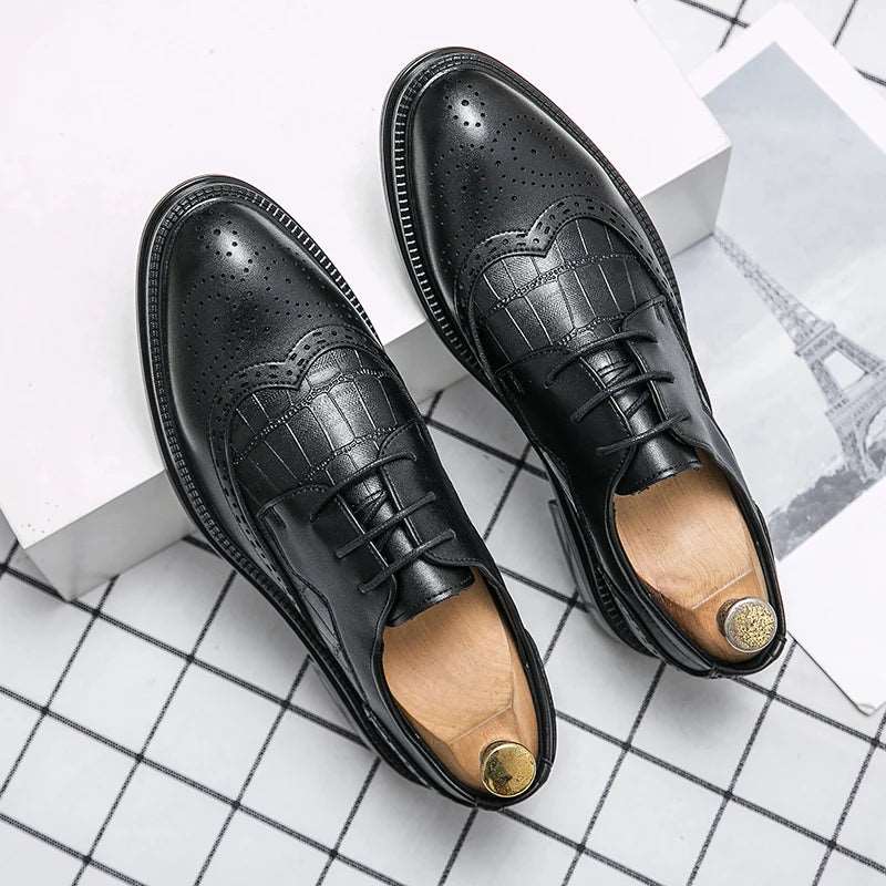 Formal Leather Shoes Formal Leather Shoes In Your Hand Store Black 45 