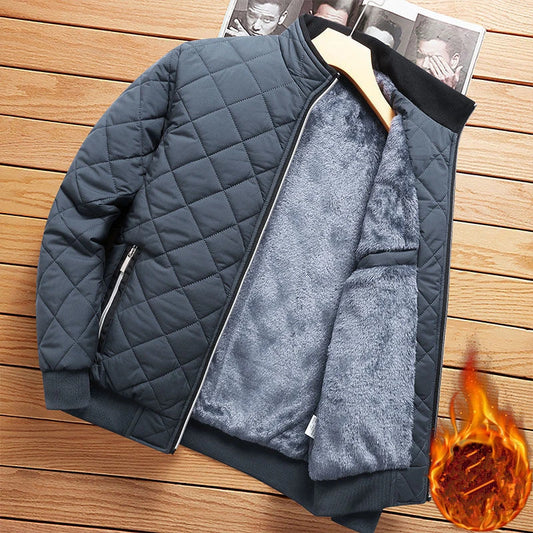 Fleece Lined Casual Jacket