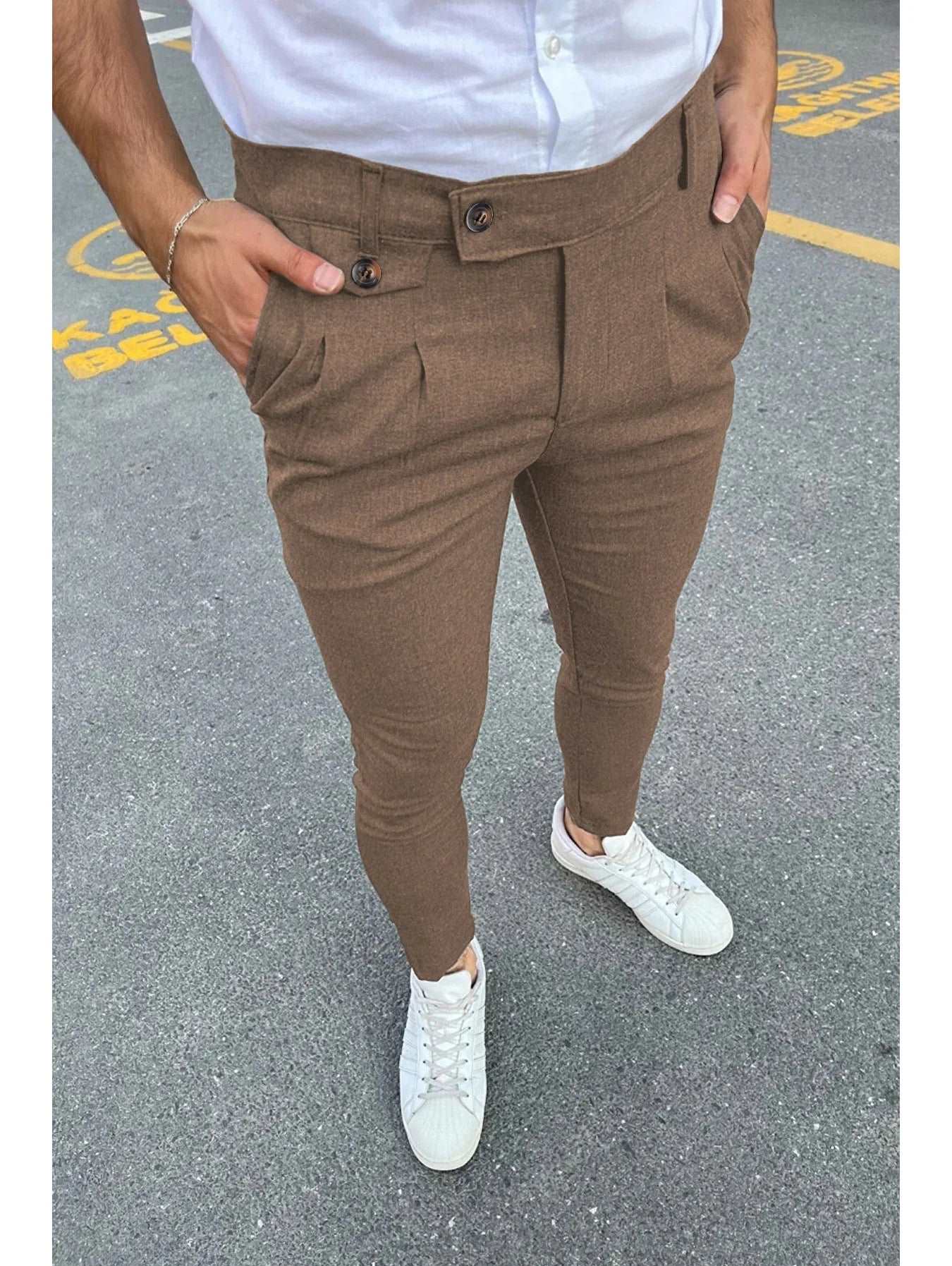 Men's Casual Skinny Pants Men's Casual Skinny Pants Inyourhand   