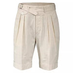 Mens Cotton Linen Casual Shorts Mens Cotton Linen Casual Shorts In Your Hand Store linen colour L 