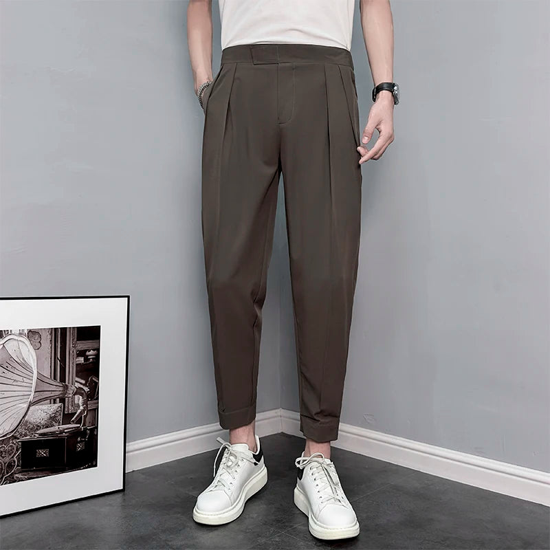 New Tapered Trousers New Tapered Trousers In Your Hand Store Brown 33 